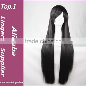 100 Cm Harajuku Anime Cosplay Wigs Young Long Straight Synthetic Hair Wig Bangs Blonde Costume Party Wigs For Women 22 Colors thumbnail-1