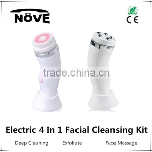 2016 4-in-1 Handy Electric Rotary Facial Cleaning Brush thumbnail-1
