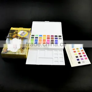 Wholesale Popular Non-toxic Safe Water Color Paint Set Solid Watercolor Cake Paint With Competitive Price thumbnail-2