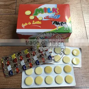 Dry Milk Candy Tablets With Football Star Packing thumbnail-1