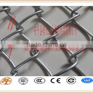 Factory Supply Hot Dipped Galvanized/electro Galvanized/colorful PVC Coated Chain Link Fence Rhombus Wire Mesh thumbnail-1
