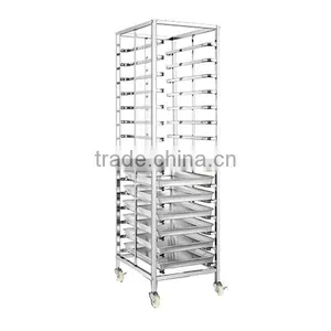 Danish Restaurant Stainless Steel Single-line Food Share Cart thumbnail-1