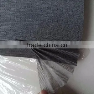 YS Manufacturer Pleated Fiberglass Window Screen/ Polyester Plisse Incect Screen/fold Mosquito Screen Net thumbnail-1