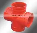 OEM Grey Iron & Ductile Iron Cast Factory Price Socket Spigot Tee thumbnail-2