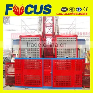 SC100 and SC100/100 1000kg Construction Hoist/construction Lifter/construction Elevator for Passenger/material Hoist thumbnail-1