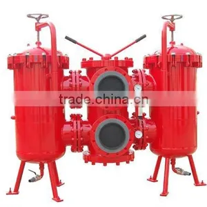 High Quality SDRLF Series Hydraulic Duplex Filter/Oil Return Pressure Line Purifier thumbnail-2