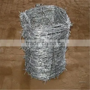 New Premium Potect Material Iron Fence Wire Bulk Galvanized Barbed Wire Made in Anping/Barbed Wire thumbnail-1