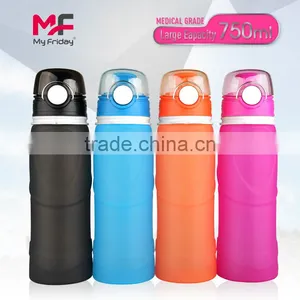 My Friday 4 Design Silicone Drinking Water Bottle thumbnail-1