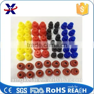 Colored Silicone Rubber Grommet thumbnail-1
