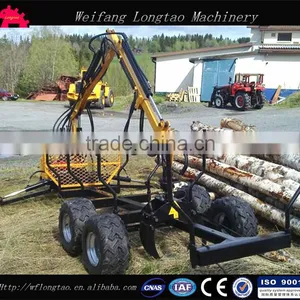 UTV Log Trailer With Grapple thumbnail-4