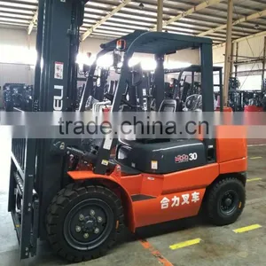 China Top1 Forklift Brand 3500kg Forklift With Full Free Mast /3500kg Diesel Forklift for Sale in Shanghai China thumbnail-5