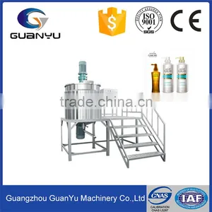 Electric Heating Agitator Tank for Shampoo and Liquid Soap Mixing and Blending thumbnail-1