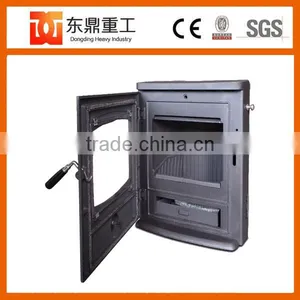 Factory Direct Selling Indoor Wood Stove/wood Stoves With Water Boiler and Door With Galss thumbnail-5