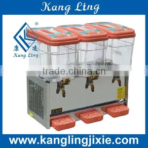 18L 3 Tanks Juice Dispenser for Orange Juice, Tea, Milk, Etc thumbnail-1