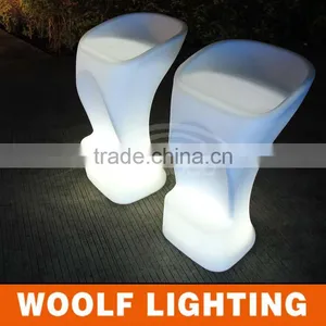2015 Hot Led Furniture 16 Colors RGB Changing Led Ktv Bar Stool for Sale thumbnail-5