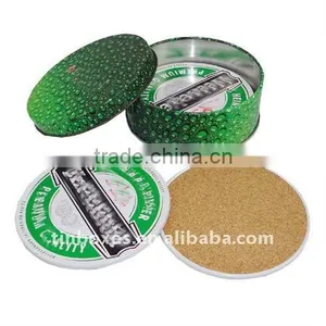 Promotional Gifts 4 Pieces Tin Coasters thumbnail-1