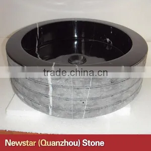 Black Marble Washing Basin thumbnail-1