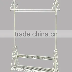 Powrlon Wrought Iron Decorative Folding Towel Racks PL08-34203 thumbnail-1