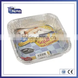 9" Square Foil Containers(3 Pack) thumbnail-1