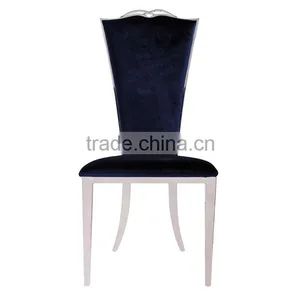 Simple Black Restaurant Chair Dining Chair thumbnail-2