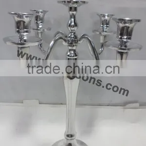 ALUMINIUM CANDELABRA 5 LIGHT FOR WEDDING DECORATION thumbnail-5