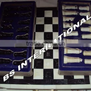 Camel Bone Chess Set thumbnail-1
