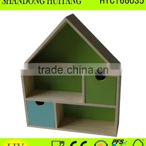 High Quality Hot Design Colorful Painting Small Wooden Cabinet thumbnail-1