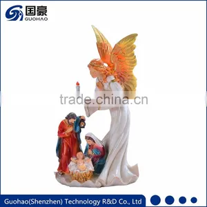 Cheap Religious Decorative Holy Family Christmas Nativity Set thumbnail-1