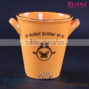 Popular Shape Unique Ceramic Pot,garden Plant,cheap Flower Pot thumbnail-1