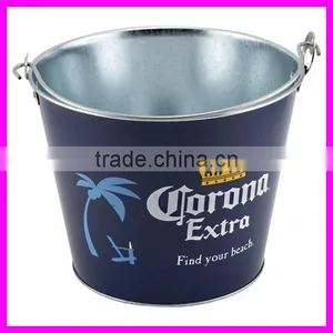 5L Ice Bucket Metal Drink Cooler Beverage Beer Holder thumbnail-2