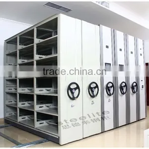 Luoyang STEELITE Produce Used School Library Furniture Mass Shelf Mobile Rack Sale thumbnail-1