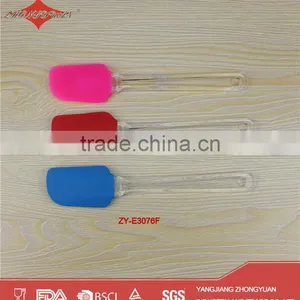 Colorful Silicone Spatula With Plastic Handle thumbnail-1