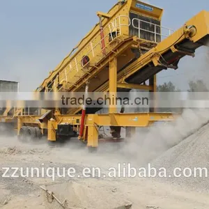 Mobile Type Building Waste Crushing & Screening Plant for Recycling thumbnail-1