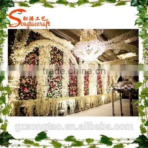 Latest Design Garden Suplies Artificial Green Grass Wall/ Flower Wall/ Vertical Grass Wall for Landscaping thumbnail-4