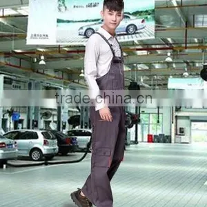 Bib Overalls / Auto Repair 4S Shop Men's Outdoor Welding Engineering Machinery Repair Uniforms / Siamese Protective Clothing thumbnail-1