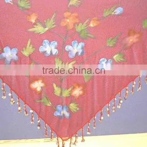 Hand Painted Beach Coverup thumbnail-1