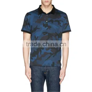 Wholesale Army Polo Colorful Camo Polo Shirt Polo Shirts Made in China thumbnail-1
