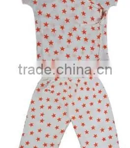 Organic Cotton Printed Jhabla Set thumbnail-1