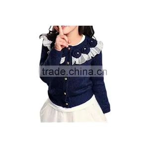 Hand Knitted Girls Cardigan thumbnail-1