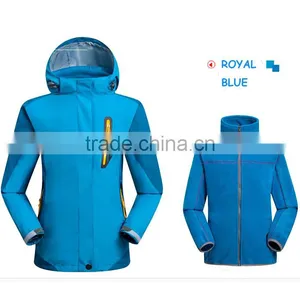 2017 Cutom Printing Water Proof Jacket With Polar Fleece Winter Jacket for Children thumbnail-1