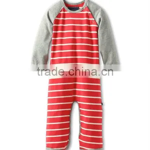 Wholesale Striped Baby Boy Dress Clothes Jumpsuit thumbnail-1