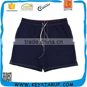 Men Microfibre Peach Base Style Boardshorts, 100% Polyester Solid Color Board Short thumbnail-1