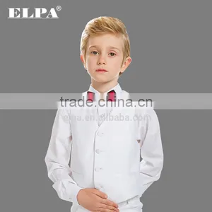 ELPA NXB0045 Formal Designer Slimming Wholesale Black 3 Piece Kids Boys Suits thumbnail-3