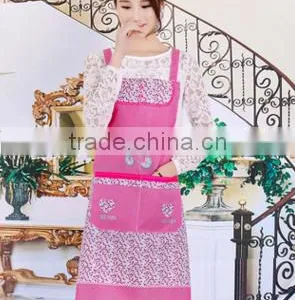 Factory Direct Double Thick Waterproof Coat and Anti-oil Kitchen Princess Apron Custom Gift Advertising thumbnail-5