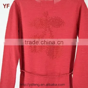 Latest Style Woolen Handmade Sweater Designs For Girl thumbnail-3