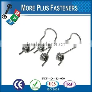 Made IN TAIWAN High Qualiy Metal Spring Stainless Steel Spring Double Torsion Spring thumbnail-2