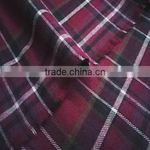 Cotton Flannel Yarn Dyed Check Mens Shirt Fabric thumbnail-3