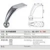Iron Chrome,brushed,coating Sofa Leg A-198 thumbnail-2