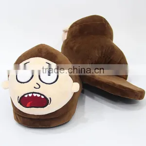 Rick And Morty Anime Cartoon Lovely Plush Soft Indoors Slipper 28cm thumbnail-5