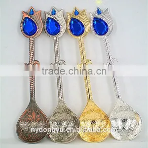Retro Vintage Ship Shape Coffee Spoon /htg Zinc Alloy Ice Cream Spoon and Fork /fancy Dessert Spoon Jam Spoon Dinnerware thumbnail-6